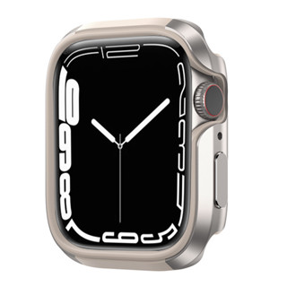 鋁合金邊框 適用Apple watch錶殼 iwatchUltra金屬硅膠保護錶殼 9/8/7代
