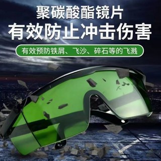 【臺灣出貨/可開發票】護目鏡墨鏡專用 防紫外線電焊鐳射眼鏡 無度數平光鏡 防輻射加長鏡腿