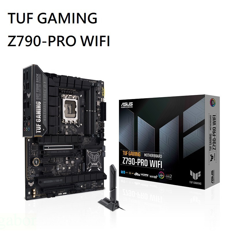 米特3C數位–ASUS 華碩 TUF GAMING Z790-PRO WIFI LGA1700主機板