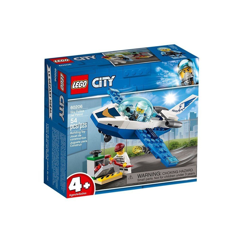 請先看內文 LEGO 樂高 60206 航警巡邏機 城鎮系列