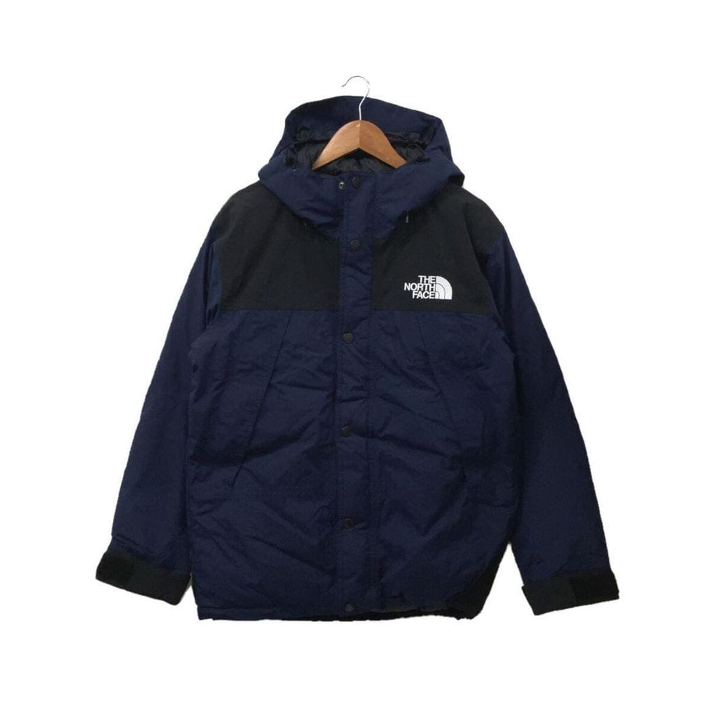 THE NORTH FACE 羽絨服 夾克外套Gore-Tex 海軍藍 日本直送 二手