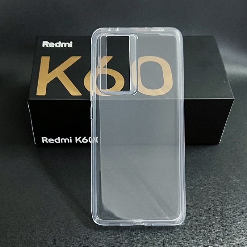 Redmi k60/60pro/k60冠軍版/k60至尊版原裝透明手機殼  原廠正品Xiaomi保護套