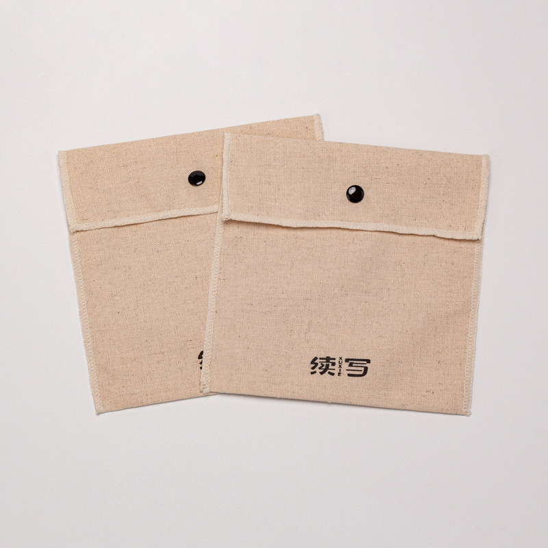 客製化 首飾袋 飾品袋 定製棉麻布飾品袋翻蓋款首飾袋包裝袋項鏈耳環禮品收納袋可印logo