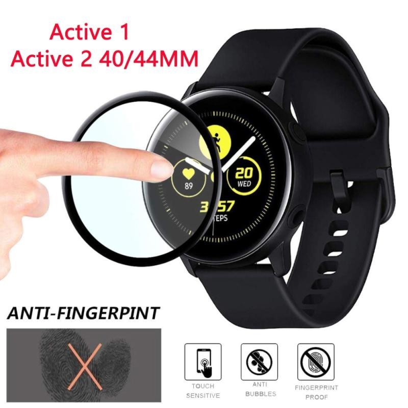 三星Galaxy Watch Active 2 40/44手錶保護膜碳纖維軟膜手錶貼膜