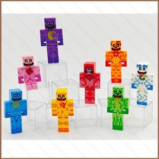 [HQ2] 8 件 Roblox Poppy Playtime 3 微笑小動物小人仔積木兒童禮物 Minecraft 兒
