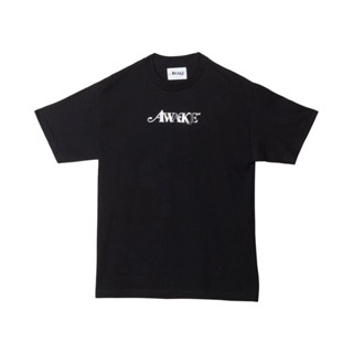 Awake Metallic Foil Logo Tee Black 男女潮流黑色印花純棉短袖T恤