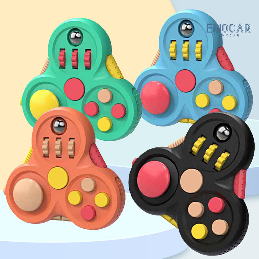 【文房樂玩】Fidget Pad減壓手柄 陀螺魔方二代遊戲手柄指尖遊戲創意解壓玩具