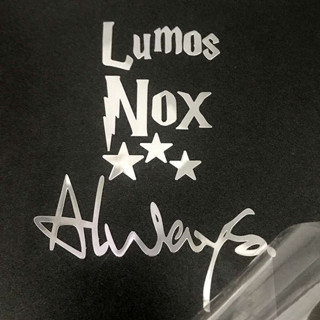 新款 Always金屬貼 lumos nox電腦平板筆記本裝飾貼紙