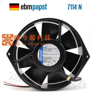【冰峰散熱】ebmpapst TYP 7114N/19 7114N/2H/NHR/NHU 24V 變頻器散熱風扇