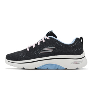 Skechers 休閒鞋 Go Walk Arch Fit 2.0 深藍 足弓支撐 女鞋【ACS】 125311BKBL