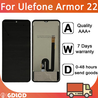 適用於 ULEFONE Armor 22 LCD LCD 顯示屏觸摸屏數字化儀組件更換