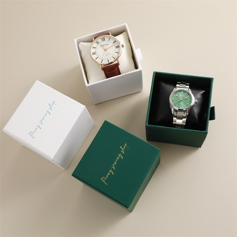 【客製化】【高檔表盒】高級手錶盒 禮盒 牛皮紙 高檔手錶盒 收納盒 可訂製 logo顏色 包裝盒