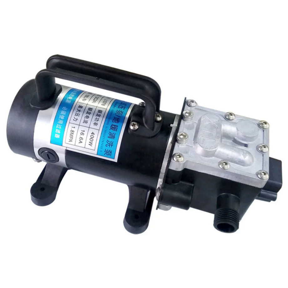 24v 400w 18L/min 電動水泵 18bar 地暖清洗泵管道壓力測試容器壓力測試泵