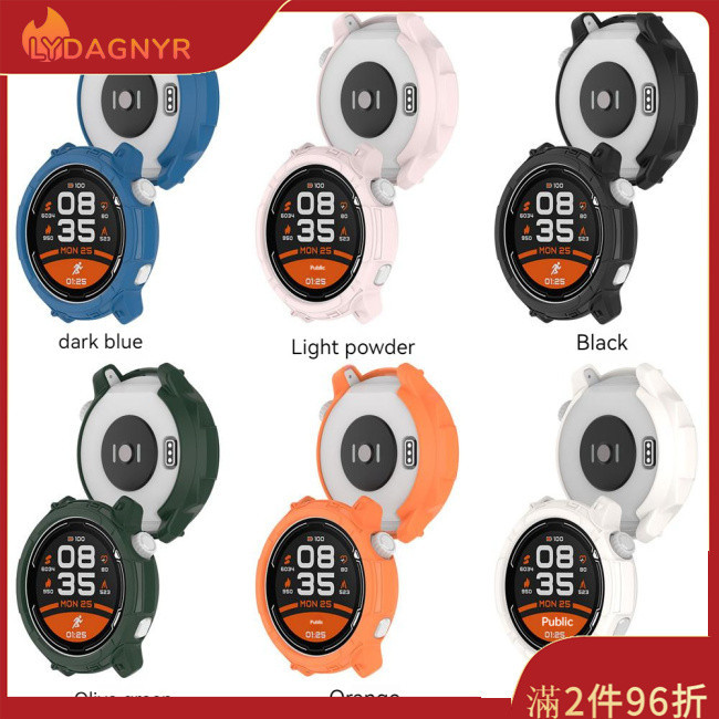 Dagnyr Smartwatch 保護保險槓蓋軟 Tpu 空心外殼框架配件兼容 Coros Pace2