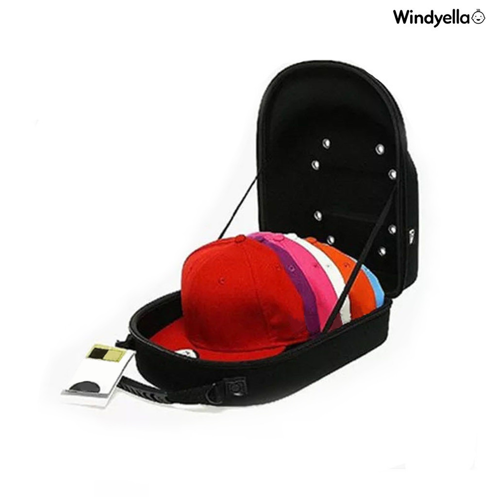 【戶外優品】EVA帽子收納盒 eva棒球帽收納包 EVA棒球帽包 6個裝