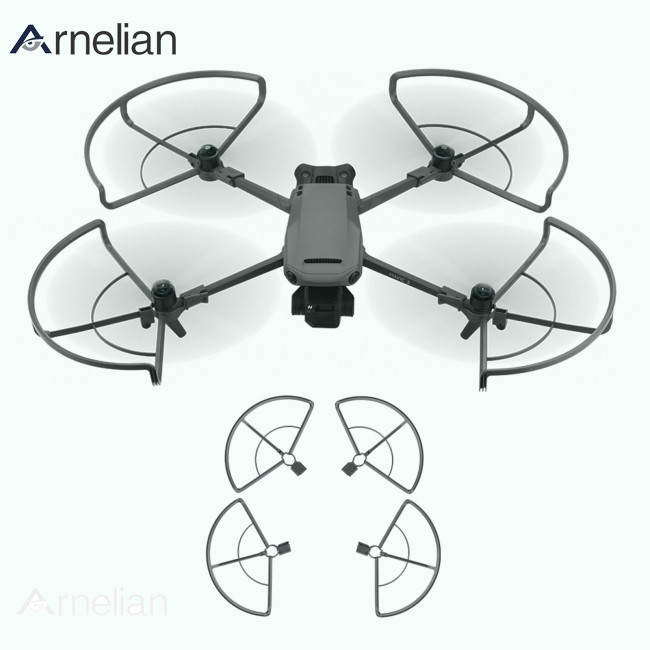 Arnelian 螺旋槳護罩保護刀片保險槓環道具保護罩兼容 Dji Mavic 3 無人機配件