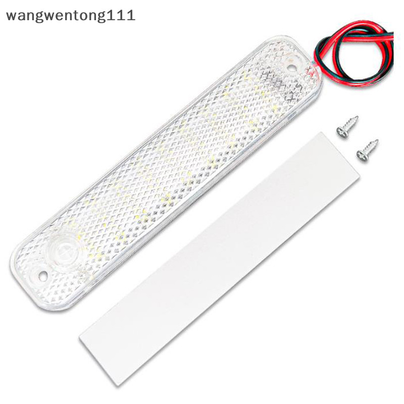 &lt; Wwtw&gt; 汽車 LED 頂燈 36LED 12V-85V 卡車車內燈帶開關夜讀吸頂燈,適用於 RV 房車船用。