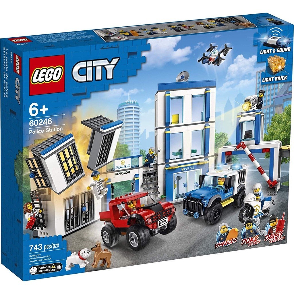 請先看內文 LEGO 樂高 60246 警察局 城市系列