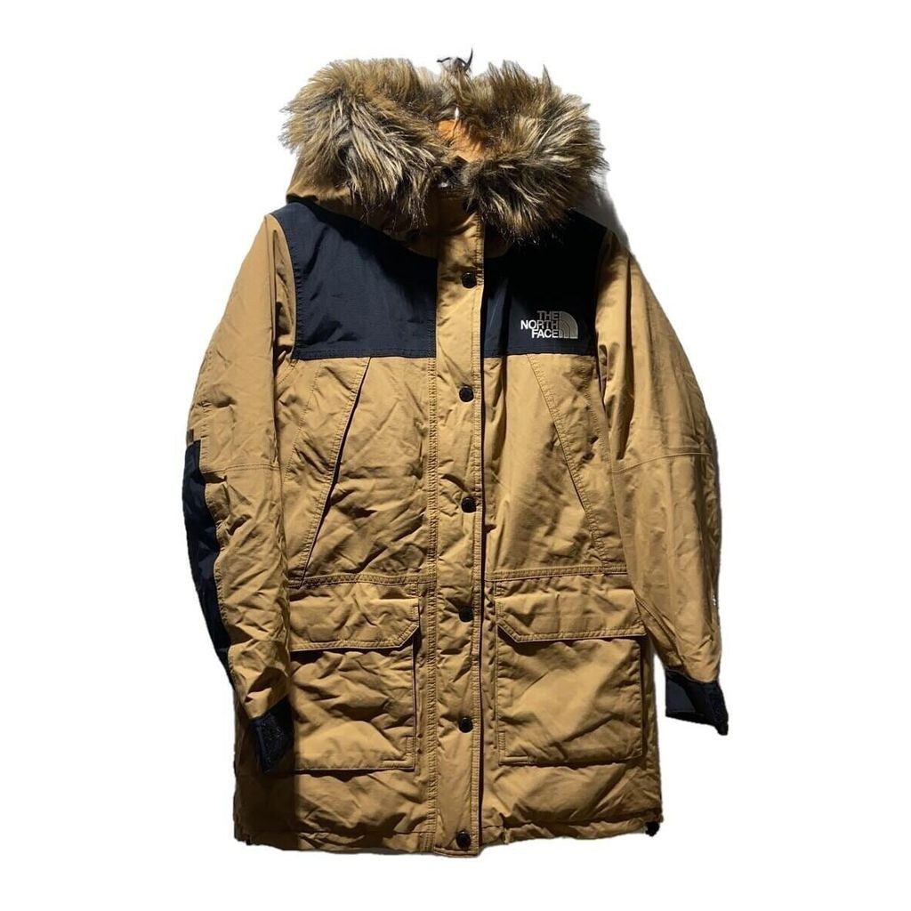 THE NORTH FACE 羽絨服 夾克外套棕色 Gore-Tex 日本直送 二手