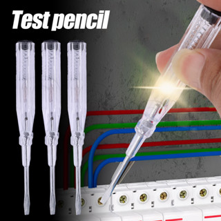 電壓測試筆 - 透明電壓檢測器 - AC100-500V 電壓檢測筆 - 非接觸式智能 - 家庭電路測試工具 - 電動螺