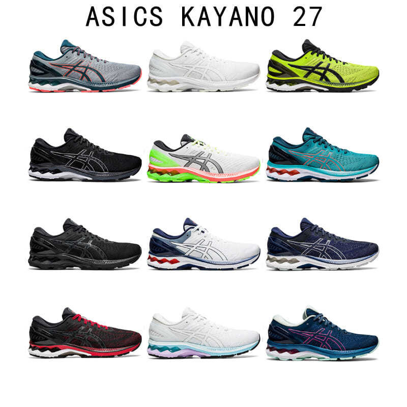 ASICS亞瑟士男鞋KAYANO27黑武士跑鞋GEL女鞋K27跑步鞋男馬拉松新