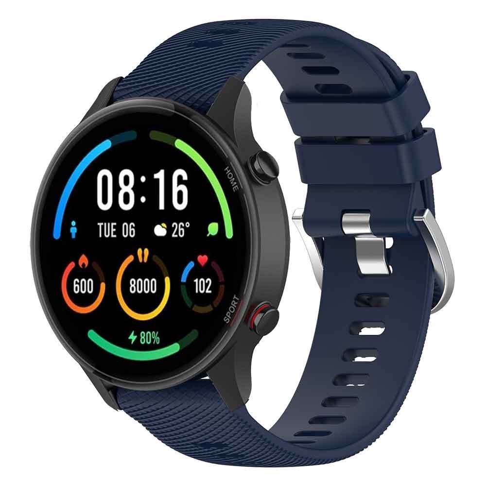 適用於 XIAOMI MI 小米 Mi 手錶全球錶帶 Smartwatch 手鍊替換腕帶的 22mm 矽膠錶帶