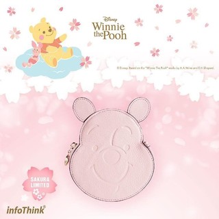 (現貨在臺) InfoThink 小熊維尼 櫻花季限定 3C小物收納包