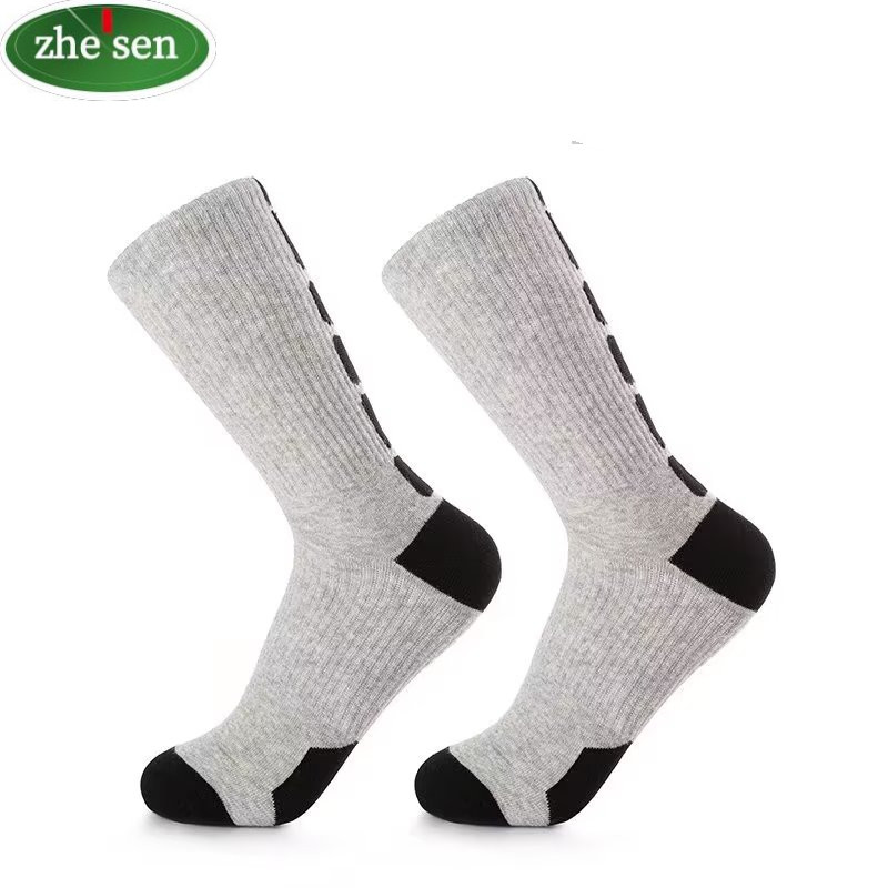 高品質純棉足球襪 拼接顏色運動中長筒襪子 男女同款情侶帥氣個性時尚長襪 防滑透氣彈力吸汗襪子
