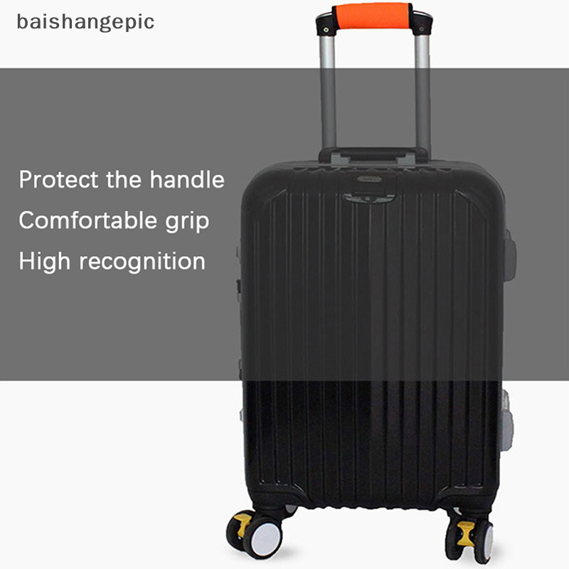Betw 舒適行李把手套氯丁橡膠手提箱包裹把手柔軟識別嬰兒車扶手保護套把手保護 BETW