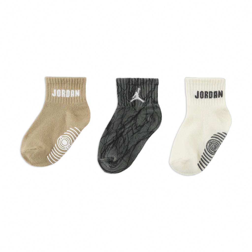 Nike 襪子 Jordan 小童 三入 短襪 止滑 喬丹 兒童 小朋友  [ACS] JD2423051TD-002