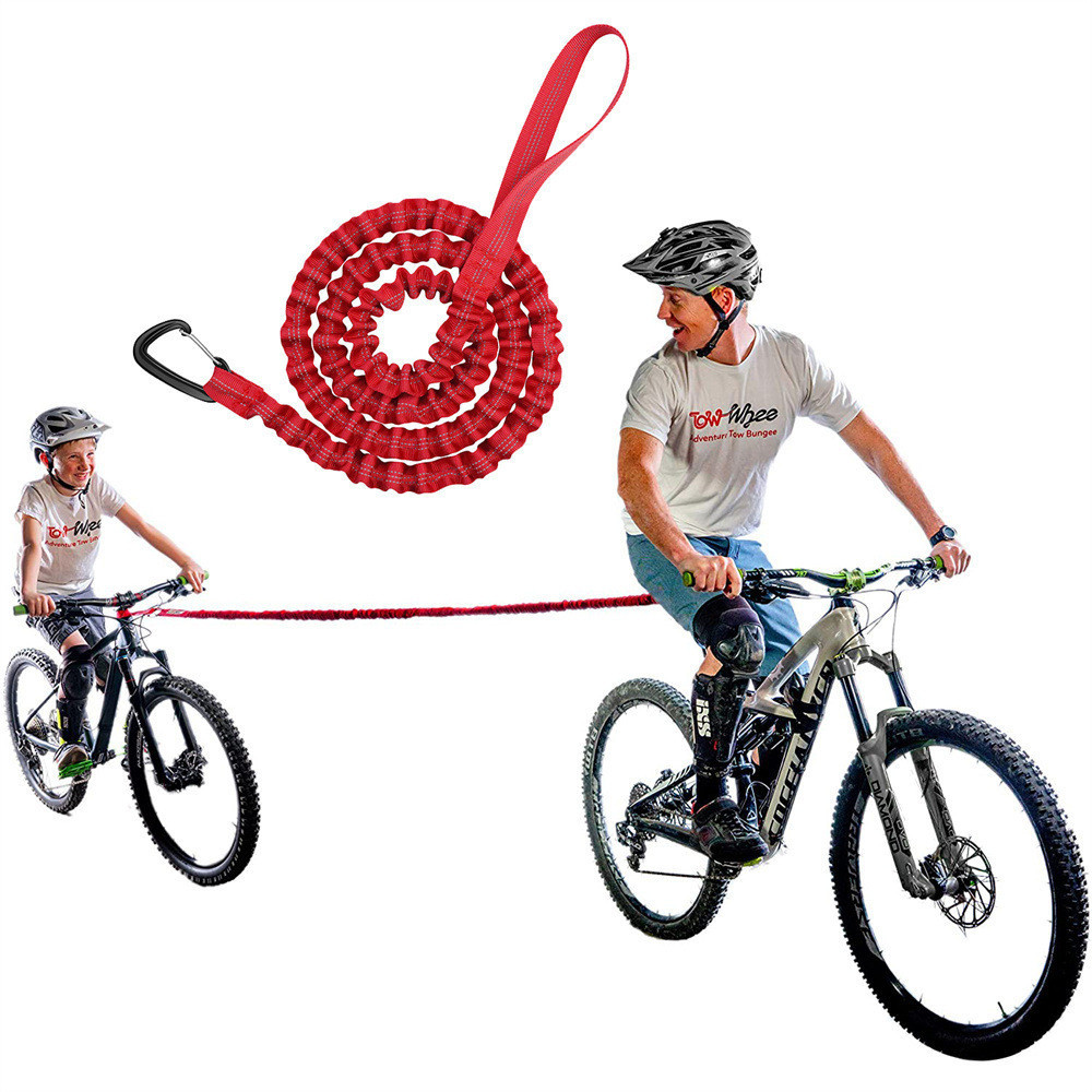 戶外騎行親子牽引繩/山地腳踏車拖車繩牽引繩拉力繩Bicycle Tow Rope