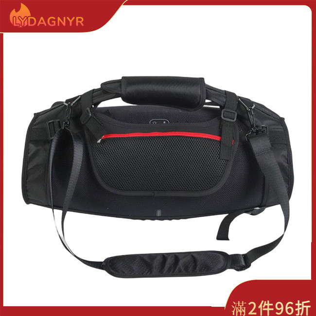 Dagnyr 儲物袋兼容 Jbl Boombox3 便攜式網袋戶外旅行保護套帶可拆卸肩