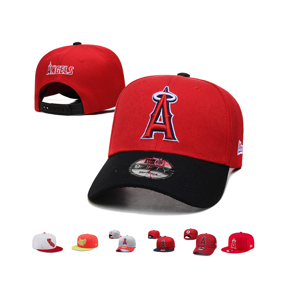 MLB 調整帽 洛杉磯天使隊Los Angeles Angels 嘻哈帽 男女均可佩戴 戶外帽 時尚帽
