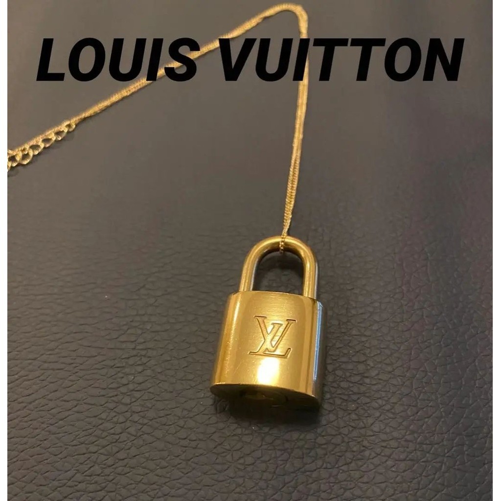 LOUIS VUITTON 路易威登 鎖頭 項鍊 鎖頭 軟墊 mercari 日本直送 二手