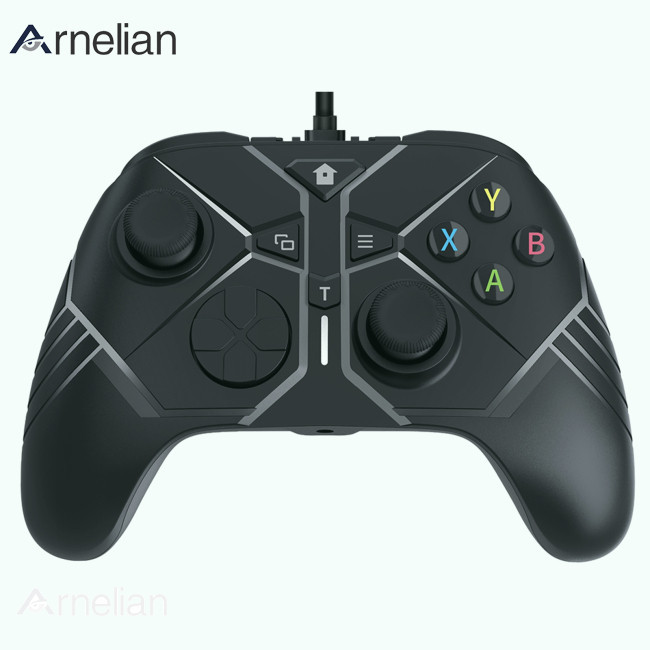 Arnelian 線控雙振動控制器 360 度操縱桿兼容 Xbox One 控制台 Pc 遊戲手柄