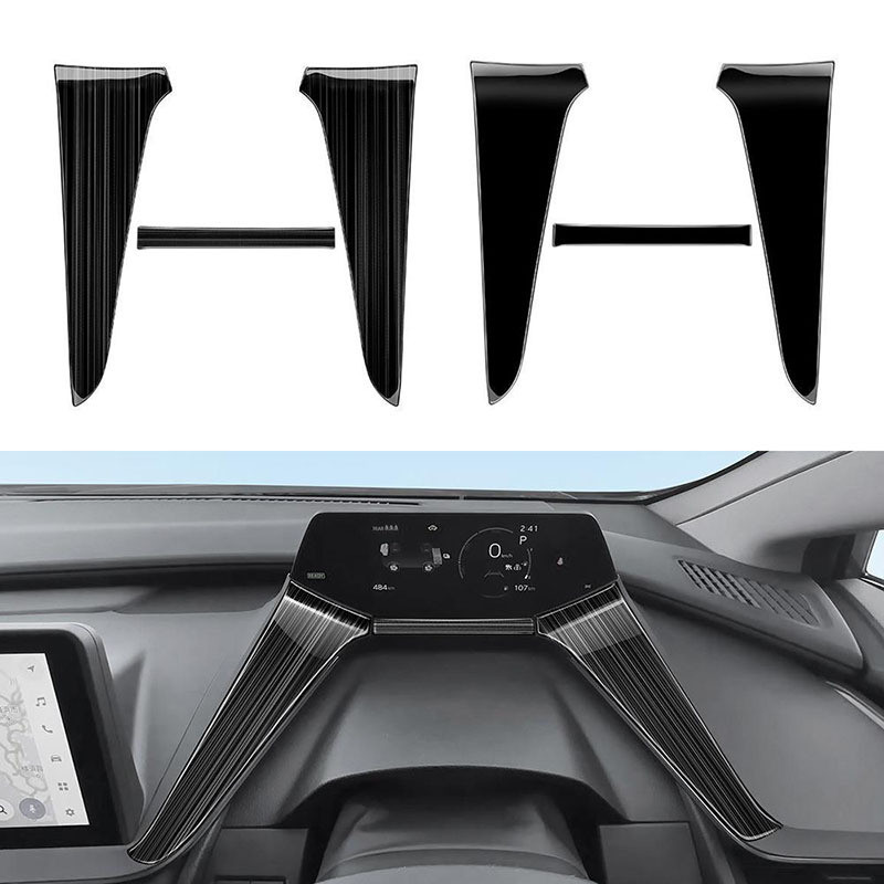 【樂購】 Prius PHEV 適用於23款豐田普銳斯儀錶台飾條改裝 Prius 60系中控亮條裝飾框