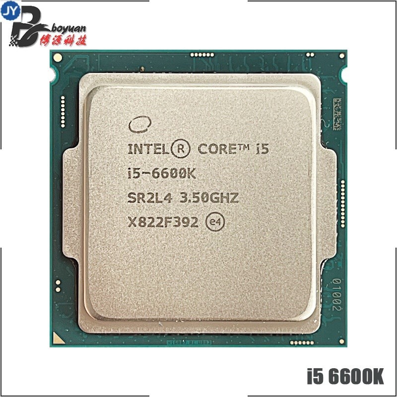 英特爾 Intel Core i5-6600K 6600K 3.5 GHz 四核四核 CPU 處理器 6M 91W LG