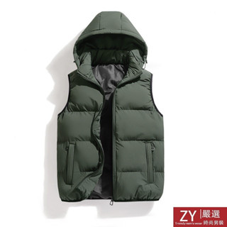 【免運速發】L-4XL冬季男生外套 馬甲外套 背心外套男 鋪棉背心 羽絨棉背心 保暖外套 無袖外套 保暖背心 夾克