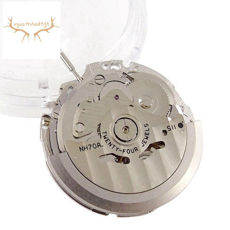 Nh70 NH70A 21600 BPH 24 珠寶鏤空機械機芯高精度豪華自動手錶配件