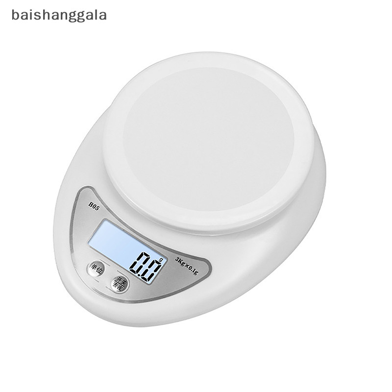 Bgtw 便攜式數字秤 1g/5kg 電子秤食物平衡測量重量廚房秤克小秤稱重 BGTW