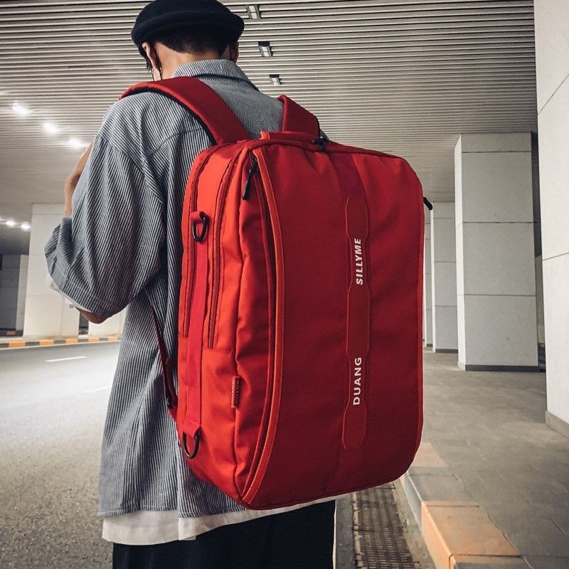 【Porter】潮牌背包個性後背包休閒超大容量多功能男士學生書包時尚旅行包