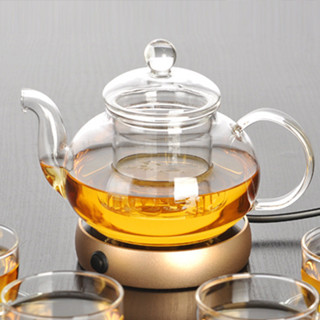 加厚耐熱玻璃茶具 花茶壺 耐高溫玻璃壺 過濾加厚功夫茶壺泡茶壺