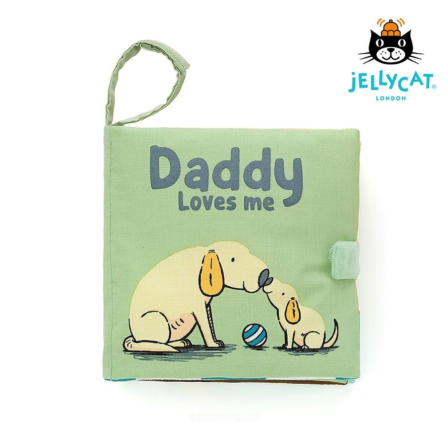 Jellycat感官布書尾巴書/ Daddy Loves Me Book爸爸愛我 eslite誠品