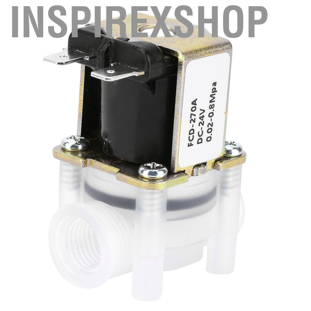 Inspirexshop 1/4 英吋直流電磁閥 4 負責淨水器
