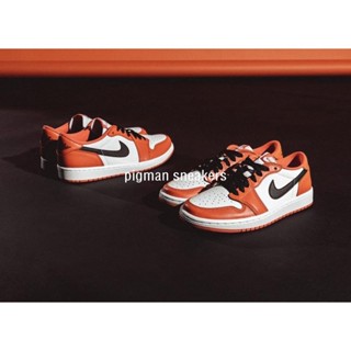 Nike Air Jordan 1 Retro Low OG白橙黑勾滑板鞋男款 CZ0790-801