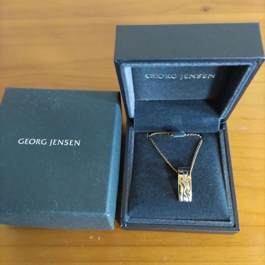 Georg Jensen 項鍊 fusion 18k wg yg pg 日本直送 二手