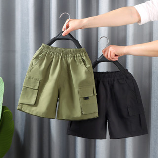 [110cm-160cm]夏季韓版新品童裝男童休閒工裝褲中小兒童可開檔短褲男寶寶潮童