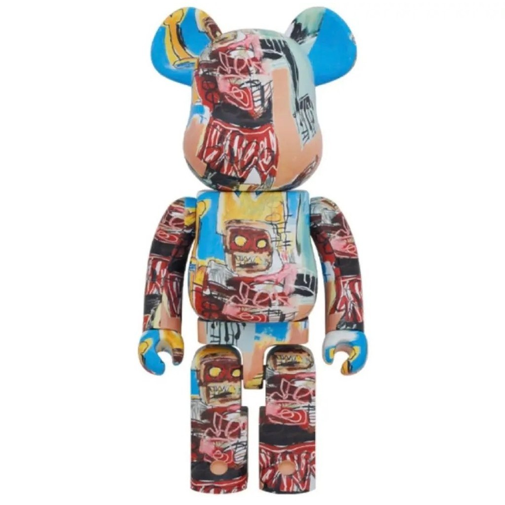 近全新 BE@RBRICK Bearbrick 庫柏力克熊 公仔 尚米榭巴斯奇亞 1000% 日本直送 二手