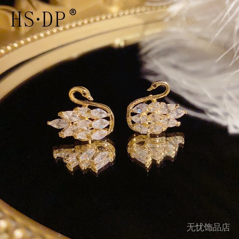 【2024新款】耳環時尚優雅耳環韓國時尚珍珠耳釘 Drop earrings Daling 韓國時尚珍珠耳環 S925