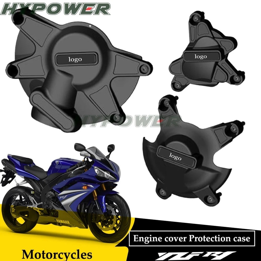 山葉 摩托車發動機罩保護殼適用於 YAMAHA YZF R1 2009 2010 2011 2012 2013 2014